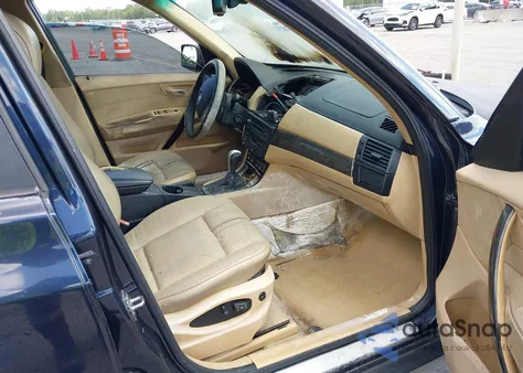 2007 BMW X3 3.0Si z USA, uszkodzony, nr VIN WBXPC93447WF05254